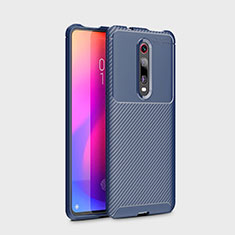 Funda Silicona Carcasa Goma Twill para Xiaomi Mi 9T Pro Azul