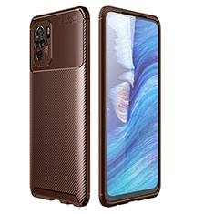 Funda Silicona Carcasa Goma Twill para Xiaomi Poco M5S Marron