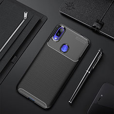 Funda Silicona Carcasa Goma Twill para Xiaomi Redmi 7 Negro