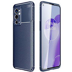 Azul Funda Silicona Carcasa Goma Twill S01 para OnePlus 9RT 5G Azul