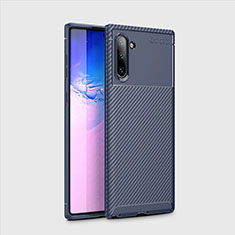 Funda Silicona Carcasa Goma Twill S01 para Samsung Galaxy Note 10 5G Azul