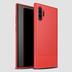 Funda Silicona Carcasa Goma Twill S01 para Samsung Galaxy Note 10 Plus 5G Rojo