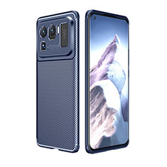 Funda Silicona Carcasa Goma Twill S01 para Xiaomi Mi 11 Ultra 5G Azul