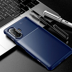 Funda Silicona Carcasa Goma Twill S01 para Xiaomi Poco F3 GT 5G Azul