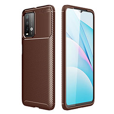 Funda Silicona Carcasa Goma Twill S01 para Xiaomi Redmi 9T 4G Marron