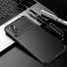 Funda Silicona Carcasa Goma Twill S01 para Xiaomi Redmi Note 11E Pro 5G Negro