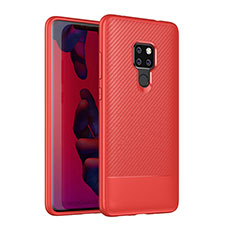 Funda Silicona Carcasa Goma Twill S04 para Huawei Mate 20 Rojo