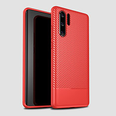 Funda Silicona Carcasa Goma Twill S04 para Huawei P30 Pro Rojo