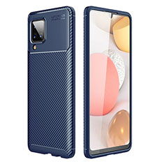 Funda Silicona Carcasa Goma Twill WL1 para Samsung Galaxy A12 Azul