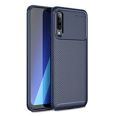 Funda Silicona Carcasa Goma Twill WL1 para Samsung Galaxy A70S Azul