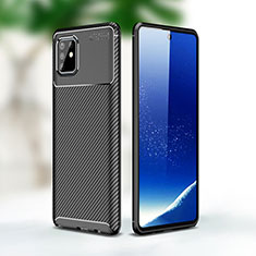 Funda Silicona Carcasa Goma Twill WL1 para Samsung Galaxy Note 10 Lite Negro