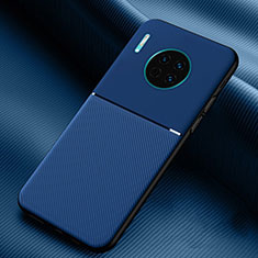 Funda Silicona Carcasa Goma Twill Y01 para Huawei Mate 30 5G Azul