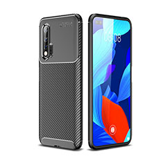 Funda Silicona Carcasa Goma Twill Y01 para Huawei Nova 6 5G Negro