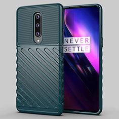 Funda Silicona Carcasa Goma Twill Y01 para OnePlus 8 Verde