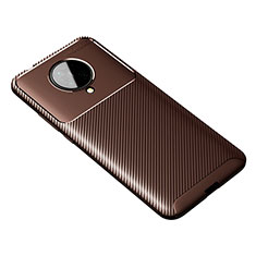 Funda Silicona Carcasa Goma Twill Y01 para Xiaomi Poco F2 Pro Marron