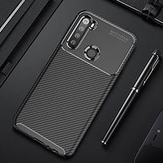 Funda Silicona Carcasa Goma Twill Y01 para Xiaomi Redmi Note 8 (2021) Negro