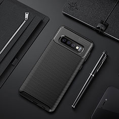 Funda Silicona Carcasa Goma Twill Y02 para Samsung Galaxy S10 Negro