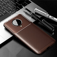 Funda Silicona Carcasa Goma Twill Y02 para Xiaomi Redmi K30 Pro Zoom Marron