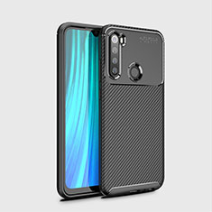 Funda Silicona Carcasa Goma Twill Y02 para Xiaomi Redmi Note 8 (2021) Negro