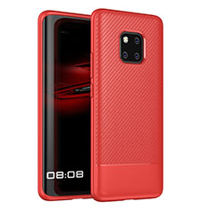 Funda Silicona Carcasa Goma Twill Z01 para Huawei Mate 20 Pro Rojo