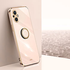 Funda Silicona Carcasa Ultrafina Goma con Magnetico Anillo de dedo Soporte XL1 para OnePlus Nord N20 5G Oro