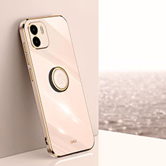 Funda Silicona Carcasa Ultrafina Goma con Magnetico Anillo de dedo Soporte XL1 para Xiaomi Redmi A1 Oro