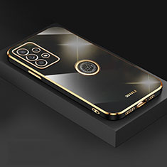 Funda Silicona Carcasa Ultrafina Goma con Magnetico Anillo de dedo Soporte XL2 para Samsung Galaxy A32 5G Negro
