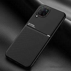 Funda Silicona Carcasa Ultrafina Goma con Magnetico para Samsung Galaxy F62 5G Negro
