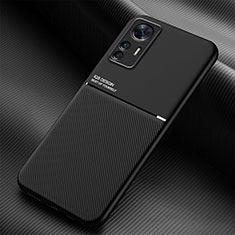 Funda Silicona Carcasa Ultrafina Goma con Magnetico para Xiaomi Mi 12T 5G Negro