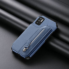 Funda Silicona Carcasa Ultrafina Goma con Magnetico S01D para Xiaomi Redmi Note 11 SE 5G Azul