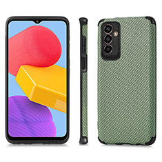 Funda Silicona Carcasa Ultrafina Goma con Magnetico S03D para Samsung Galaxy M13 5G Verde