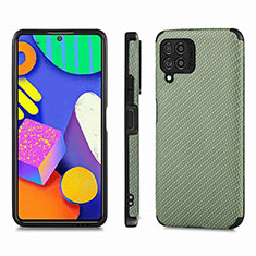 Funda Silicona Carcasa Ultrafina Goma con Magnetico S03D para Samsung Galaxy M62 4G Verde