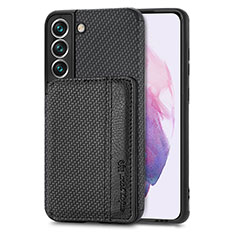 Funda Silicona Carcasa Ultrafina Goma con Magnetico S05D para Samsung Galaxy S21 5G Negro