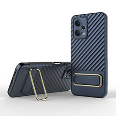 Funda Silicona Carcasa Ultrafina Goma con Soporte KC2 para Xiaomi Poco X5 5G Azul