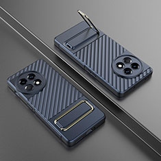 Funda Silicona Carcasa Ultrafina Goma con Soporte KC3 para OnePlus 11R 5G Azul