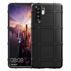 Funda Silicona Carcasa Ultrafina Goma Frontal y Trasera 360 Grados para Huawei P30 Pro New Edition Negro