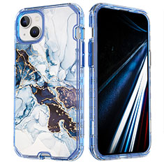 Funda Silicona Carcasa Ultrafina Goma Frontal y Trasera 360 Grados YJ1 para Apple iPhone 14 Multicolor