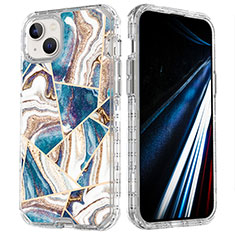 Funda Silicona Carcasa Ultrafina Goma Frontal y Trasera 360 Grados YJ2 para Apple iPhone 14 Plus Multicolor