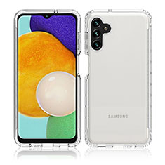 Funda Silicona Carcasa Ultrafina Transparente Goma Frontal y Trasera 360 Grados Gradiente JX1 para Samsung Galaxy A13 5G Claro
