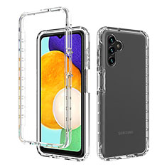 Funda Silicona Carcasa Ultrafina Transparente Goma Frontal y Trasera 360 Grados Gradiente para Samsung Galaxy A13 5G Claro