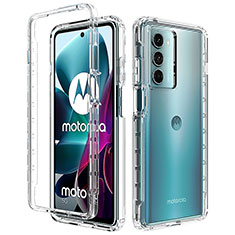 Funda Silicona Carcasa Ultrafina Transparente Goma Frontal y Trasera 360 Grados para Motorola Moto Edge S30 5G Claro
