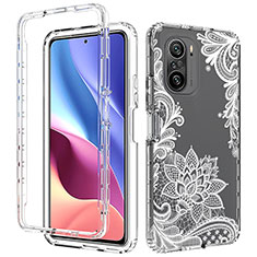 Funda Silicona Carcasa Ultrafina Transparente Goma Frontal y Trasera 360 Grados para Xiaomi Mi 11X Pro 5G Blanco