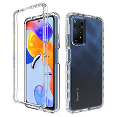 Funda Silicona Carcasa Ultrafina Transparente Goma Frontal y Trasera 360 Grados para Xiaomi Redmi Note 11 Pro 5G Claro