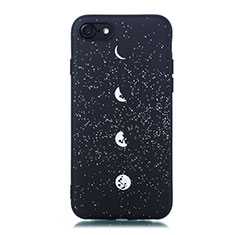 Funda Silicona Gel Goma Estrellado Carcasa para Apple iPhone 7 Multicolor