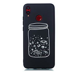 Funda Silicona Gel Goma Estrellado Carcasa para Huawei Honor View 10 Lite Blanco