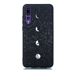 Funda Silicona Gel Goma Estrellado Carcasa para Huawei P20 Pro Multicolor