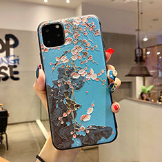 Funda Silicona Gel Goma Flores Carcasa H20 para Apple iPhone 11 Pro Max Multicolor