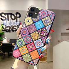 Funda Silicona Gel Goma Patron de Moda Carcasa H03 para Apple iPhone 11 Multicolor