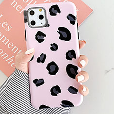 Funda Silicona Gel Goma Patron de Moda Carcasa para Apple iPhone 11 Pro Oro Rosa