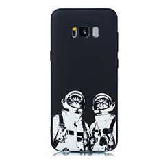 Funda Silicona Gel Goma Patron de Moda Carcasa para Samsung Galaxy S8 Blanco